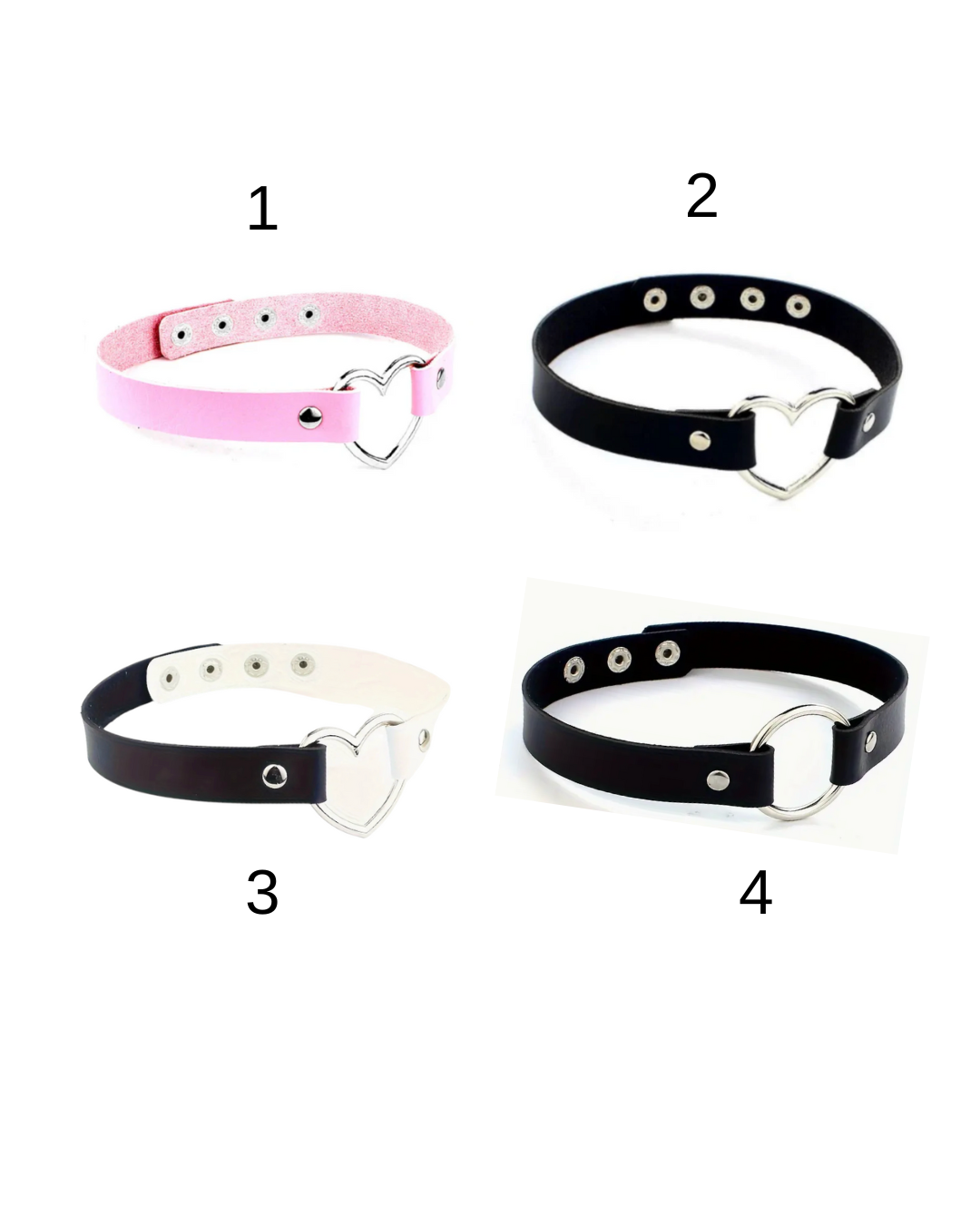 Gargantillas de corazón