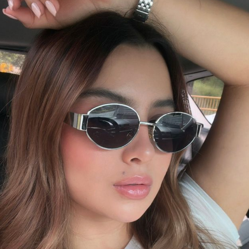 Gafas Roma plateadas