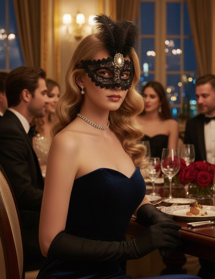 Antifaz (Negro o blanco)