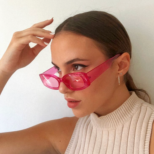 Gafas Retro Rosadas
